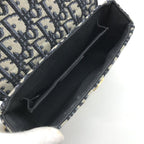 Dior Oblique 30 Montaigne Shoulder Bag Navy — view 8