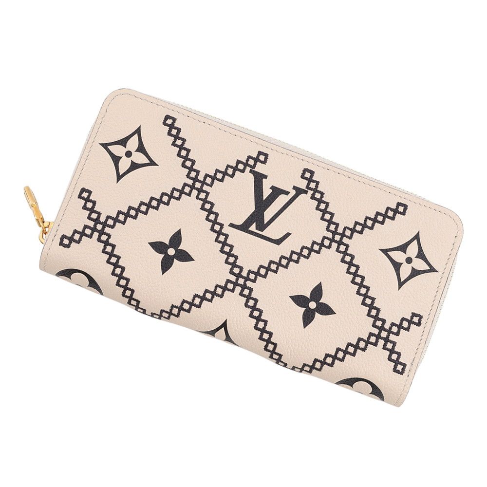 Louis Vuitton Wallet Monogram Empreinte Broderie Zippy