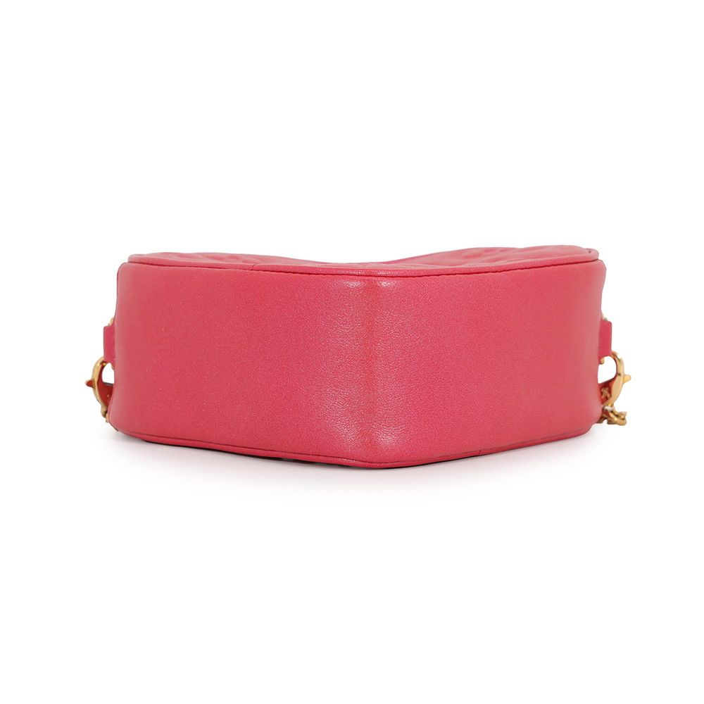 Louis Vuitton Chain Shoulder Bag Monogram Heart on Lambskin — view 3