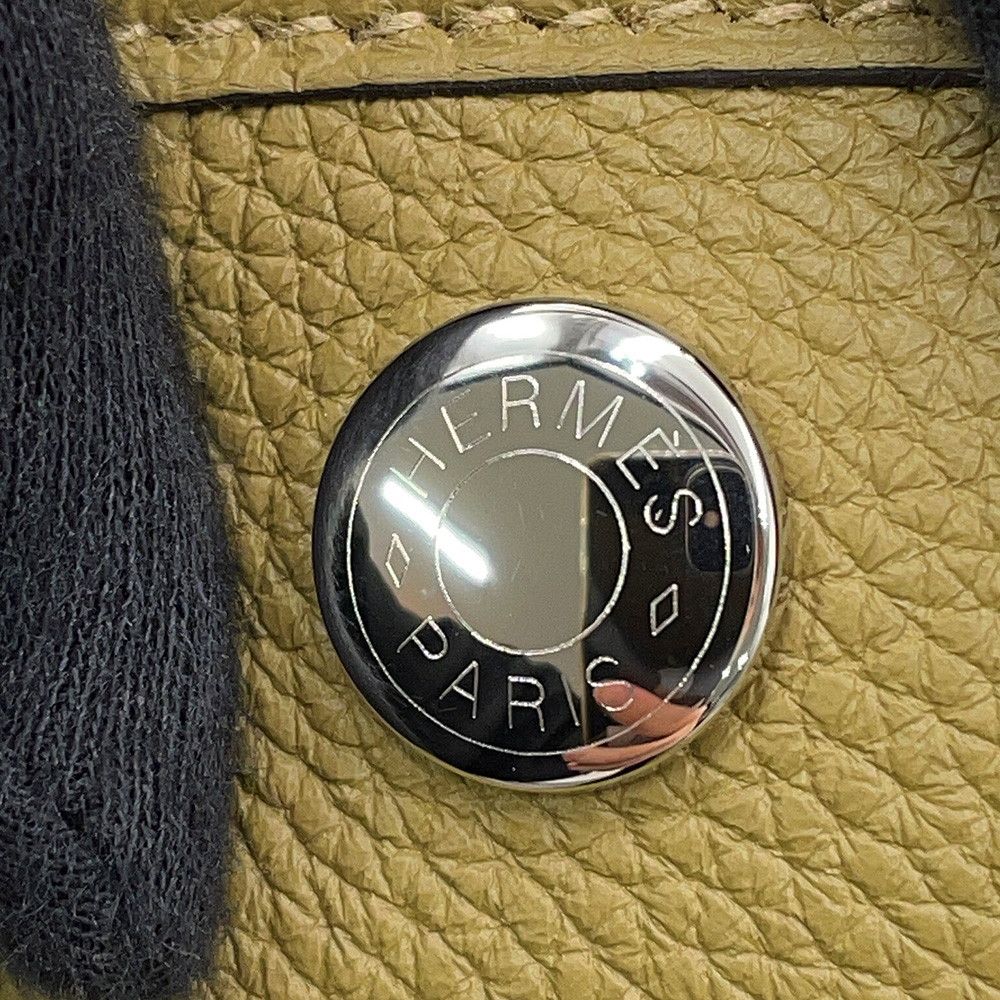 Hermes Tote Bag Neo Garden 23 Party Dune Silver Togo — view 6