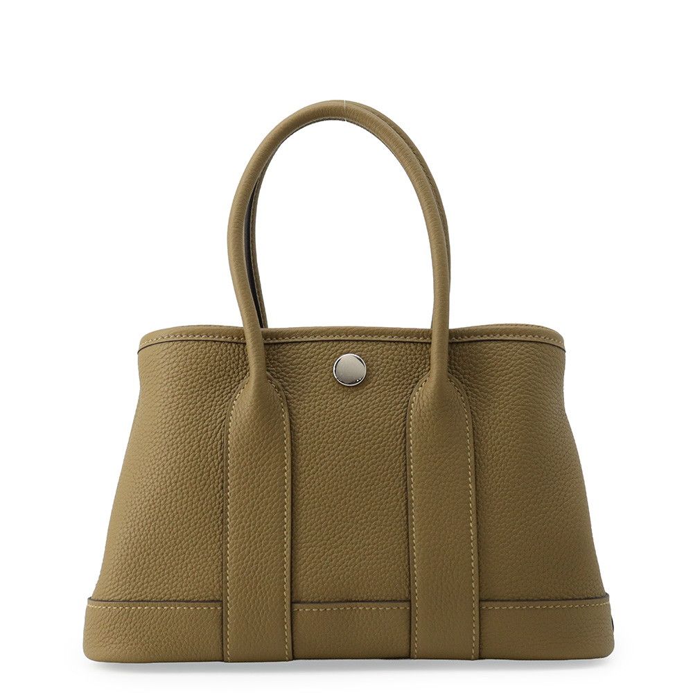 Hermes Tote Bag Neo Garden 23 Party Dune Silver Togo