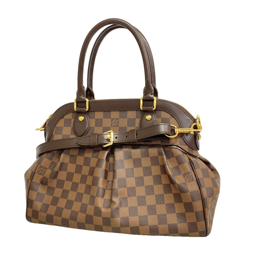 Louis Vuitton Handbag Damier Trevi PM Ebene 2-Way Bag