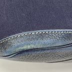 Hermes Tote Bag Garden Party PM Toile Officier Navy Silver — view 7