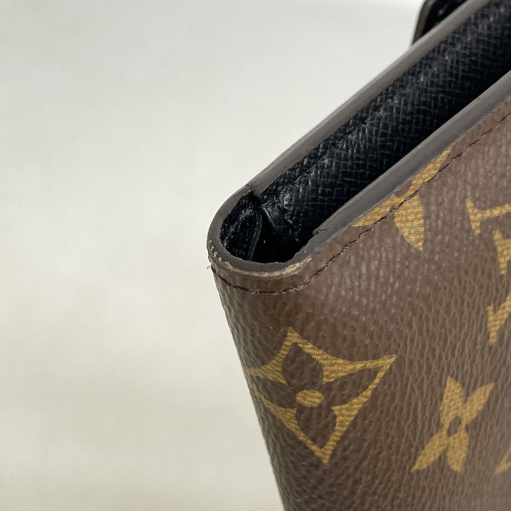 Louis Vuitton Trifold Wallet Monogram Reverse Portefeuille Victorine Brown — view 5