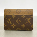 Louis Vuitton Trifold Wallet Monogram Reverse Portefeuille Victorine Brown — view 7