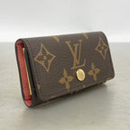 Louis Vuitton Key Case Monogram Multicles 4 Eugenie Pink Key Holder — view 2