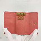 Louis Vuitton Key Case Monogram Multicles 4 Eugenie Pink Key Holder — view 3