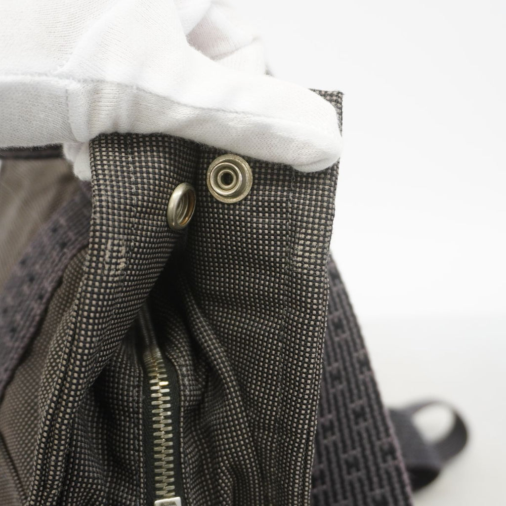 Hermes Backpack Herline Sac a Dos PM Nylon Gray Silver — view 8