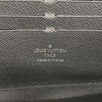 Louis Vuitton Wallet Monogram Eclipse Zippy Horizontal Black — view 4