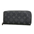 Louis Vuitton Wallet Monogram Eclipse Zippy Horizontal Black