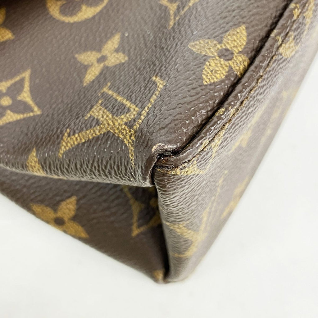 Louis Vuitton Shoulder Bag Monogram Epi Saint Michel Brown Noir — view 6