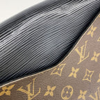 Louis Vuitton Shoulder Bag Monogram Epi Saint Michel Brown Noir — view 8