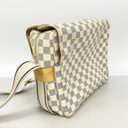 Louis Vuitton Shoulder Bag Damier Azur Naviglio White — view 2