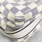 Louis Vuitton Shoulder Bag Damier Azur Naviglio White — view 6