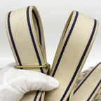 Louis Vuitton Shoulder Bag Damier Azur Naviglio White — view 8