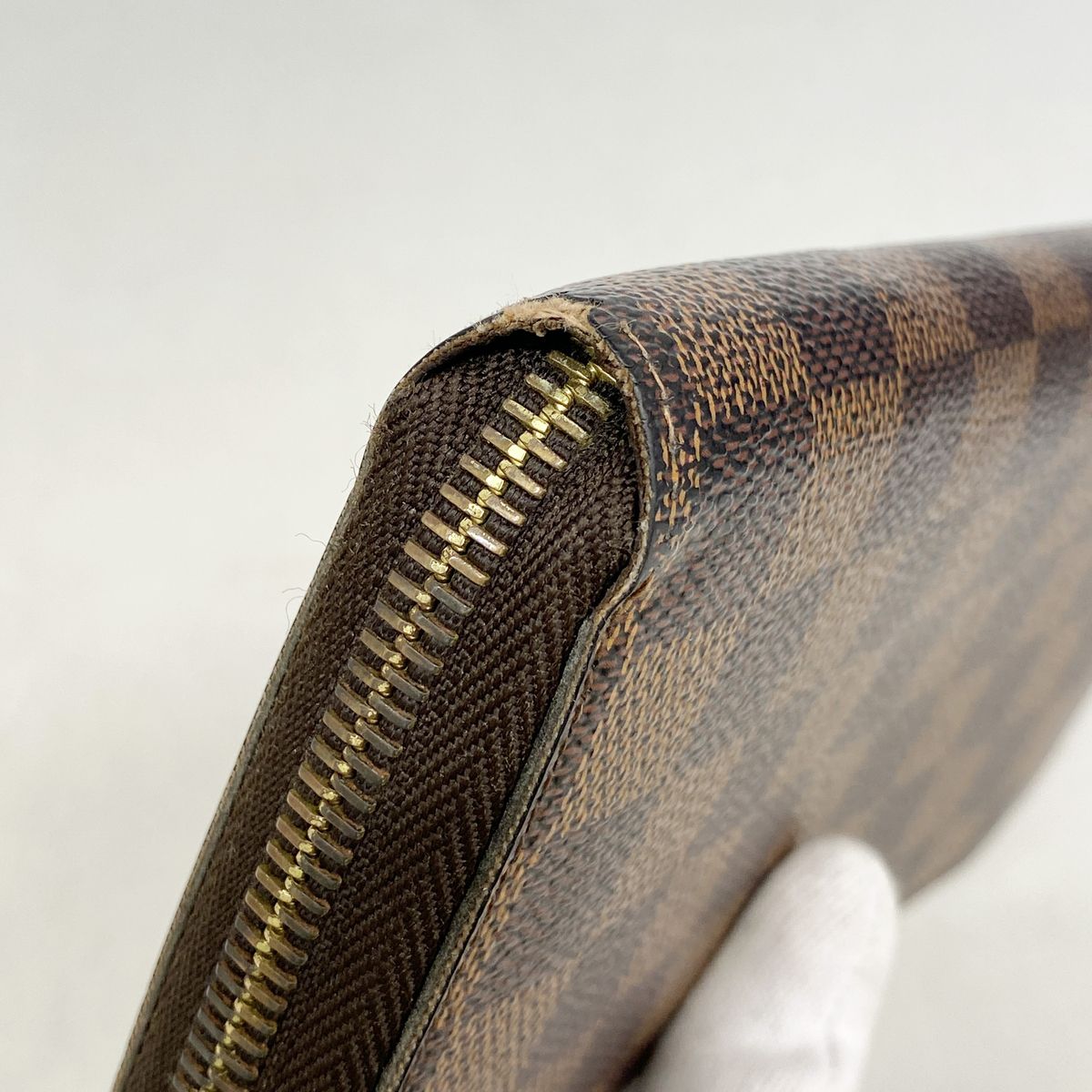 Louis Vuitton Wallet Damier Zippy Ebene — view 6