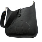 Hermes Shoulder Bag Evelyne Ardennes Black Gold