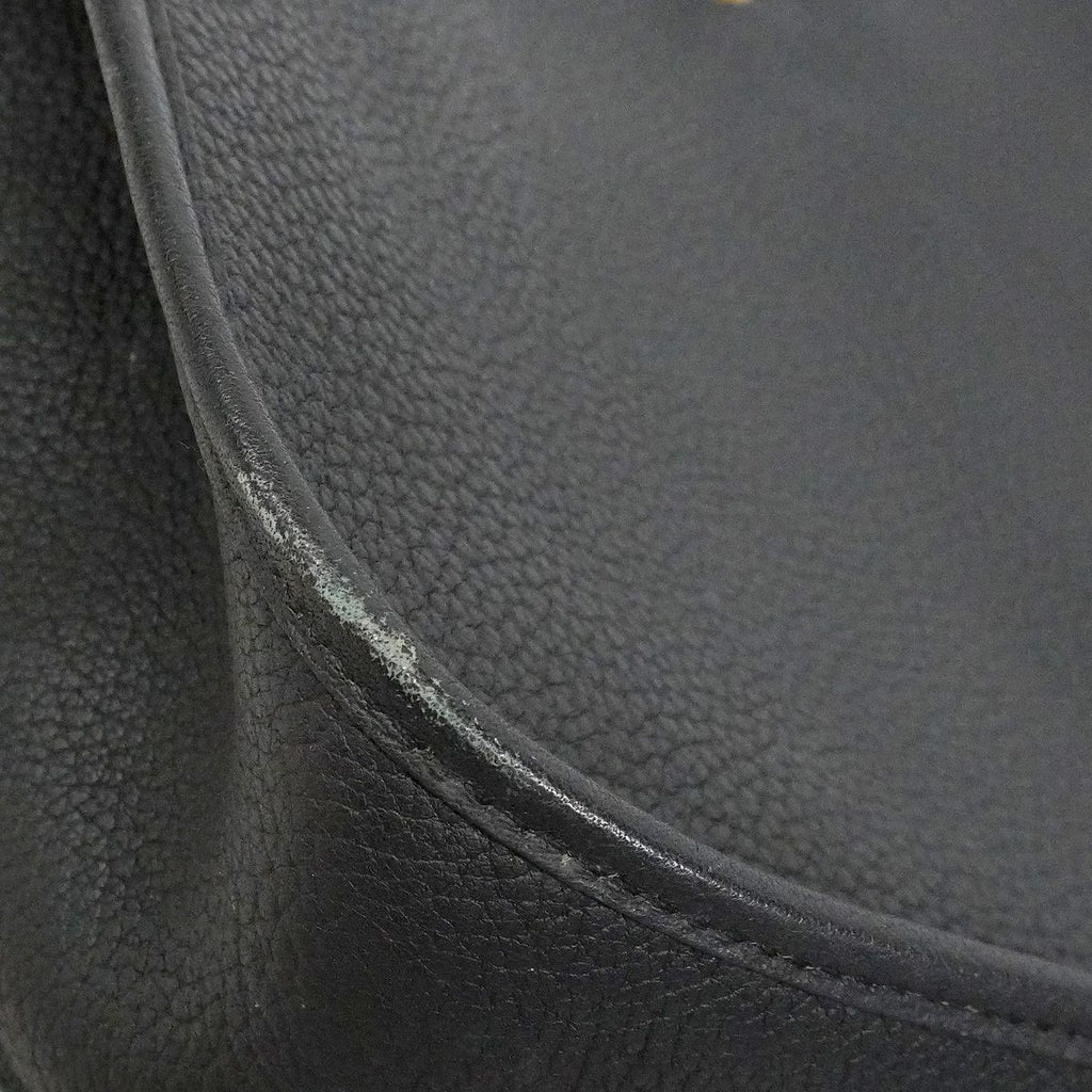 Hermes Shoulder Bag Evelyne Ardennes Black Gold — view 6