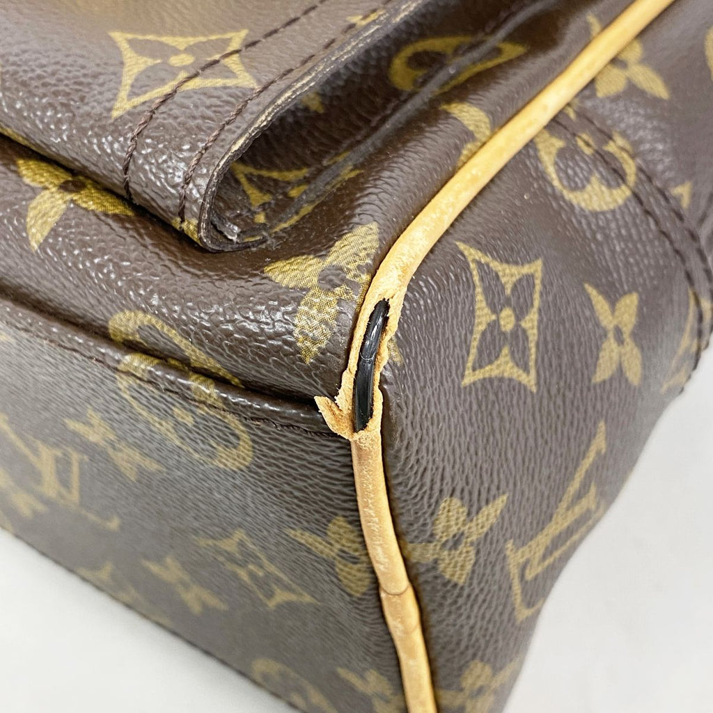 Louis Vuitton Handbag Monogram Manhattan PM Brown — view 6