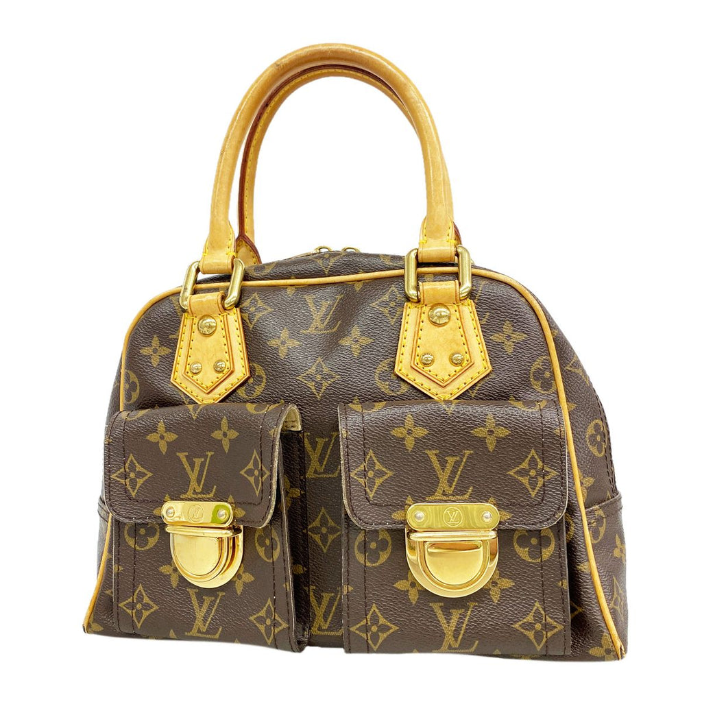Louis Vuitton Handbag Monogram Manhattan PM Brown