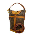 Louis Vuitton Handbag Monogram Duffle Brown 2-Way