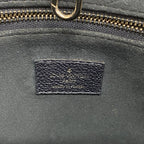 Louis Vuitton Handbag Monogram Empreinte On The Go PM Navy Blue 2-Way Bag — view 5