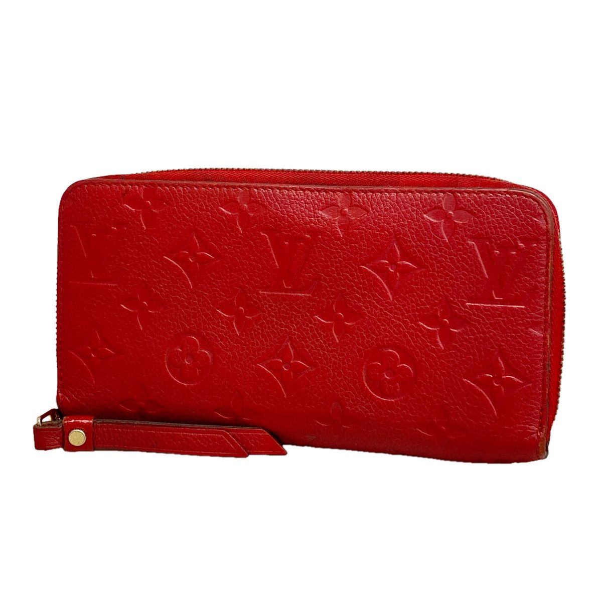 Louis Vuitton Wallet Monogram Empreinte Zippy Cerise