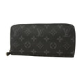 Louis Vuitton Wallet Monogram Eclipse Zippy Horizontal Black