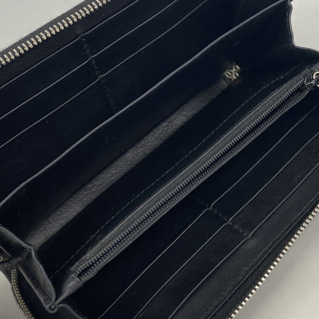Gucci Wallet Guccissima Leather Black Silver — view 3