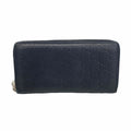Gucci Wallet Guccissima Leather Black Silver