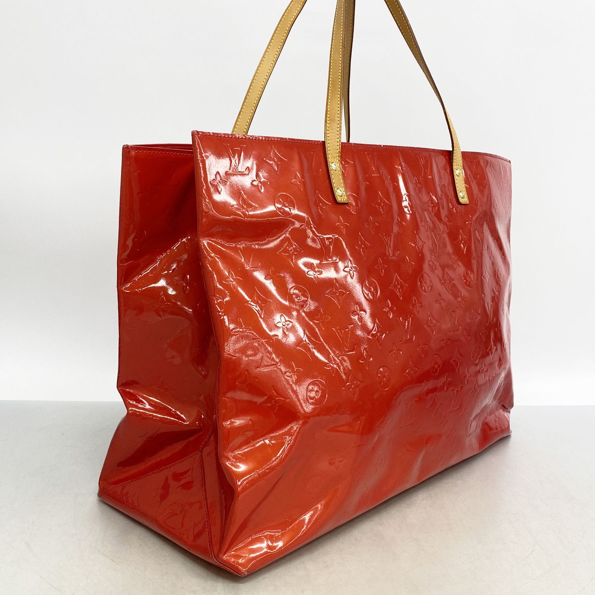 Louis Vuitton Boston Bag Vernis Reade GM Rouge — view 2
