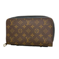 Louis Vuitton Wallet Monogram Macassar Zippy XL Brown