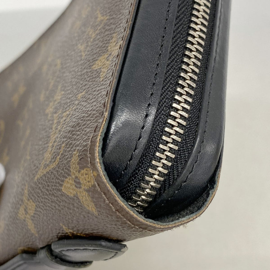 Louis Vuitton Wallet Monogram Macassar Zippy XL Brown — view 6