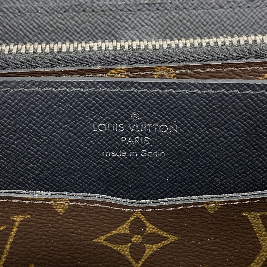 Louis Vuitton Wallet Monogram Macassar Zippy XL Brown — view 4