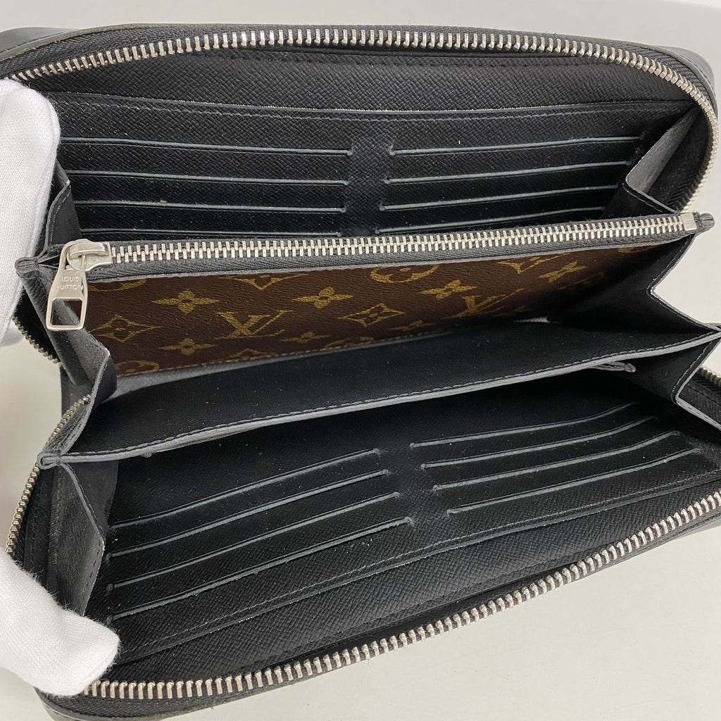 Louis Vuitton Wallet Monogram Macassar Zippy XL Brown — view 3