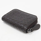 Bottega Veneta Zip Coin Purse Intrecciato Calfskin — view 2