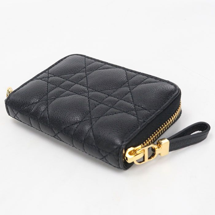 Dior Coin Purse Caro Leather — view 2