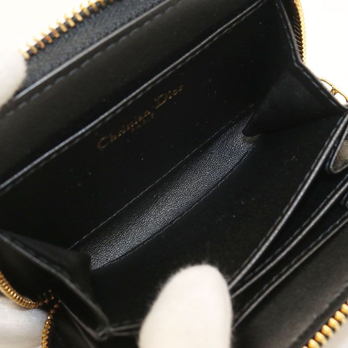 Dior Coin Purse Caro Leather — view 5