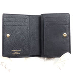 Louis Vuitton Portefeuille Clair Bifold Wallet Monogram Empreinte Noir IC — view 4