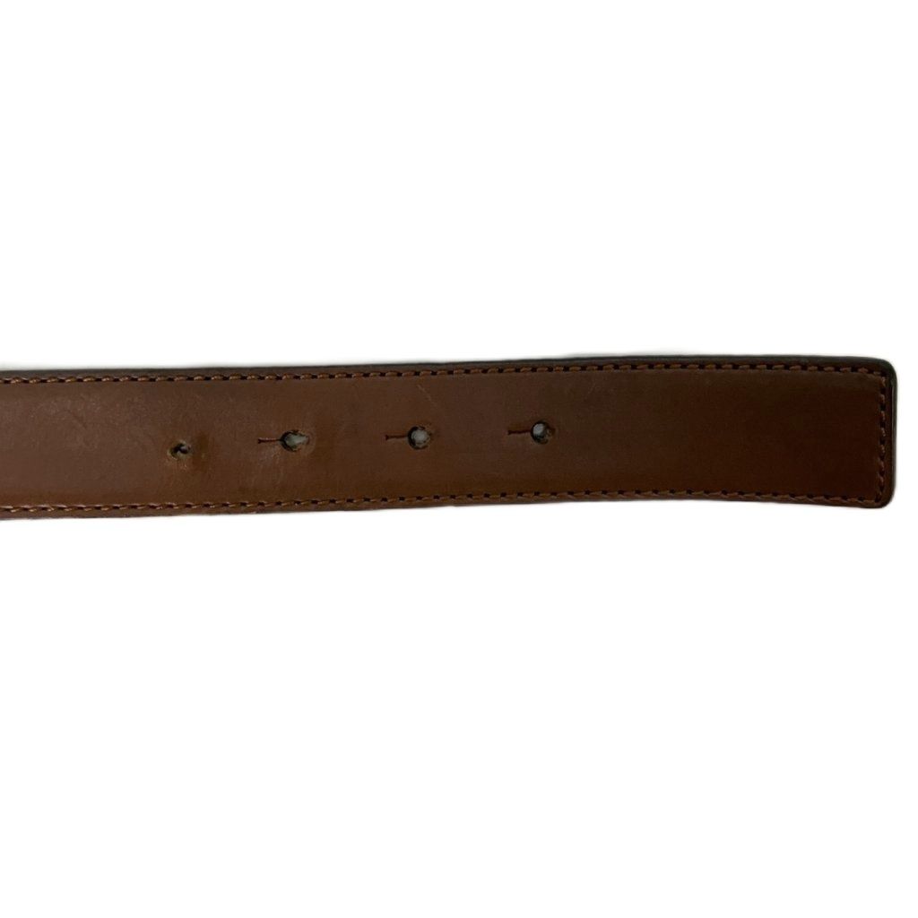 Loewe Anagram Buckle Leather Belt — view 6