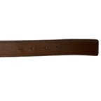 Loewe Anagram Buckle Leather Belt — view 6