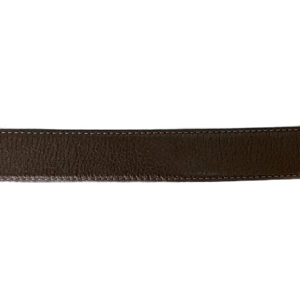 Loewe Anagram Buckle Leather Belt — view 4