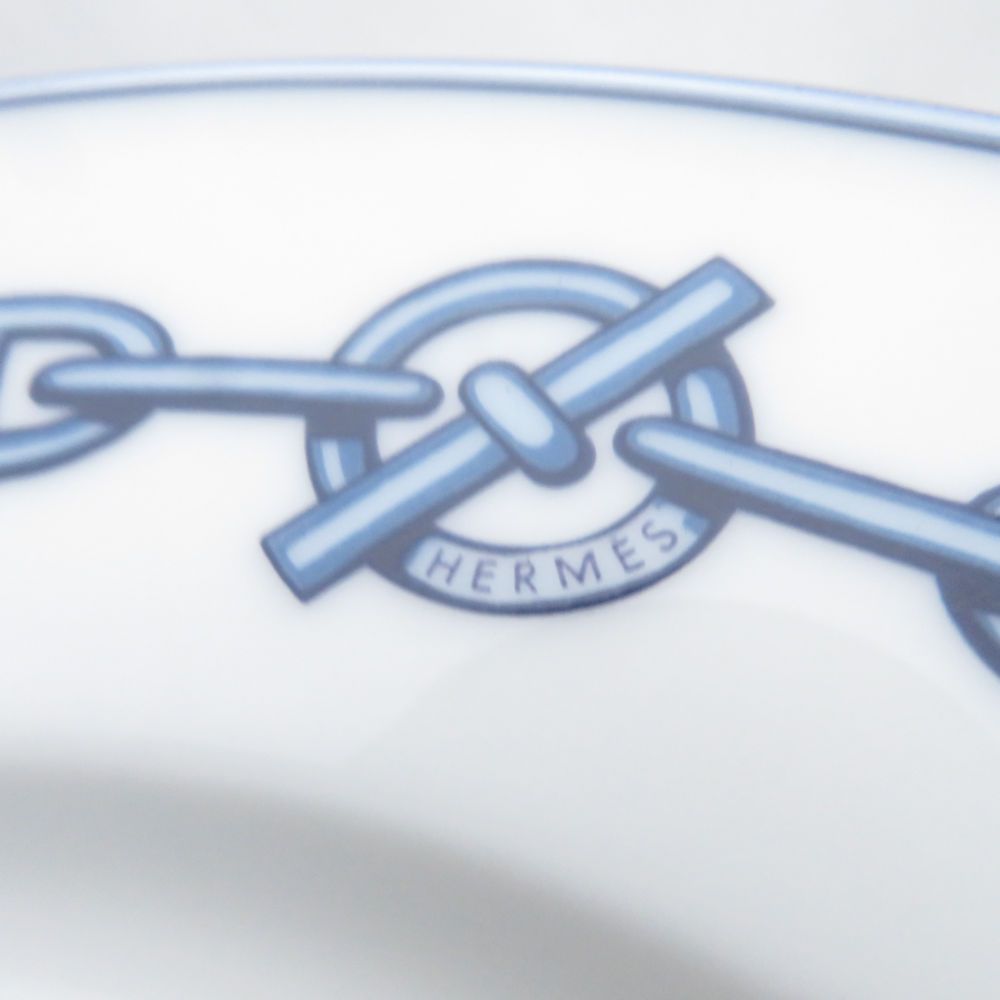 Hermes Chaine D'ancre Medium Plate Pair 22 Bread Cake — view 6