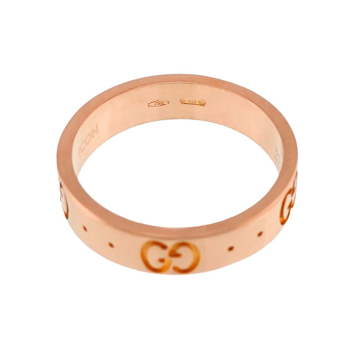 Gucci Icon Ring 18k Pink Gold 750 — view 4