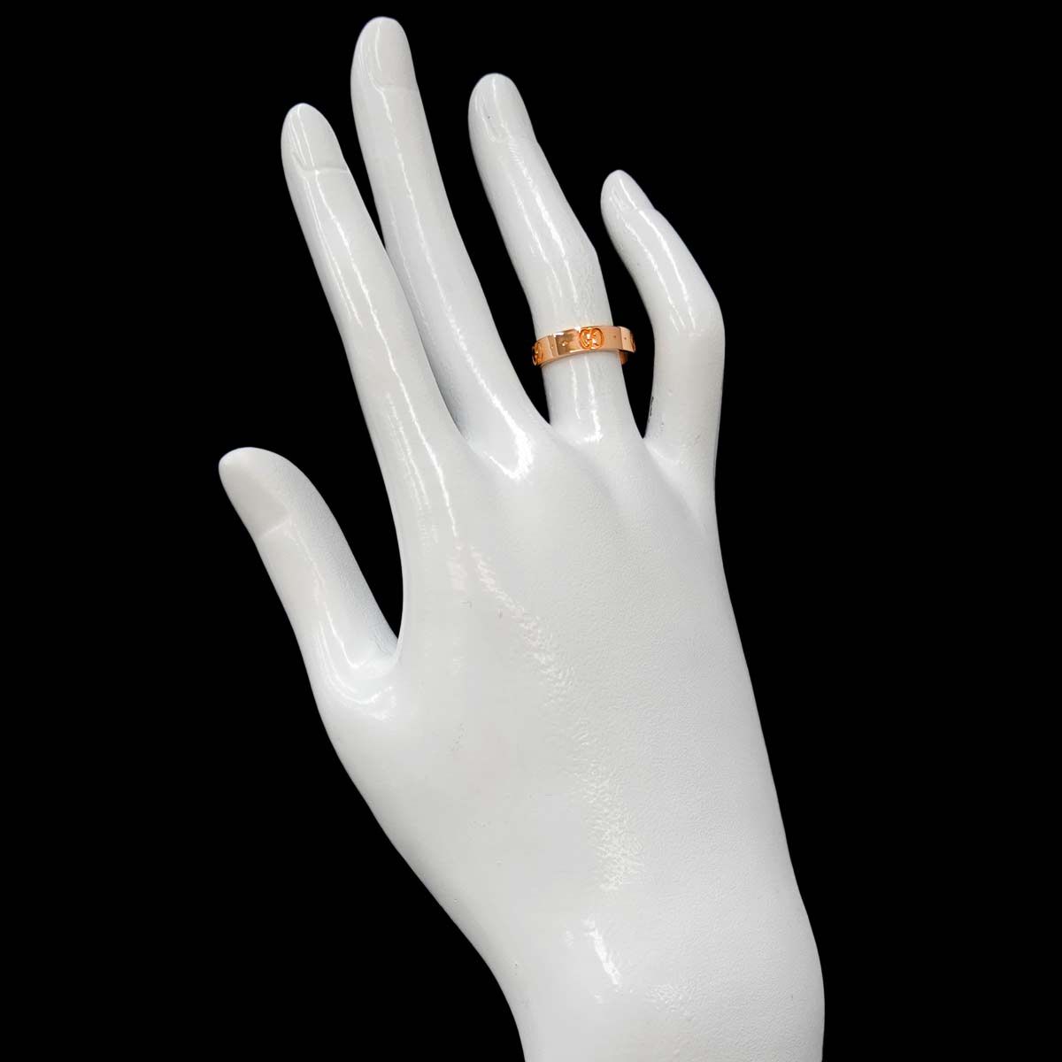 Gucci Icon Ring 18k Pink Gold 750 — view 8