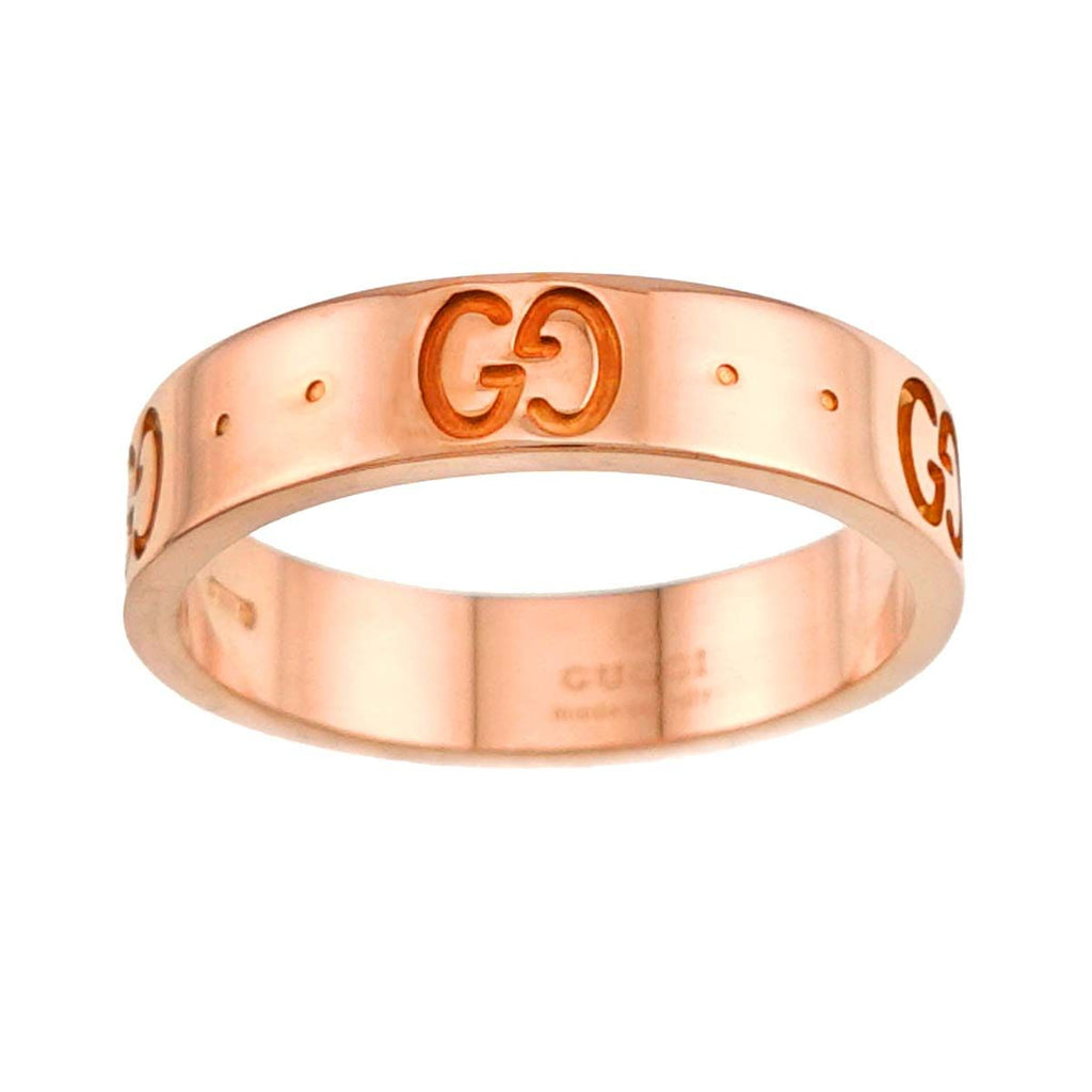 Gucci Icon Ring 18k Pink Gold 750 — view 2
