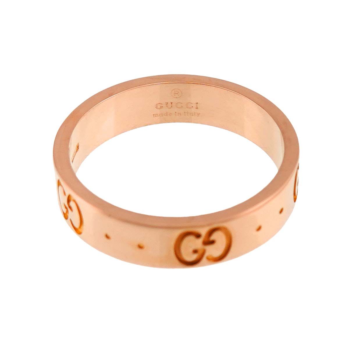 Gucci Icon Ring 18k Pink Gold 750 — view 3