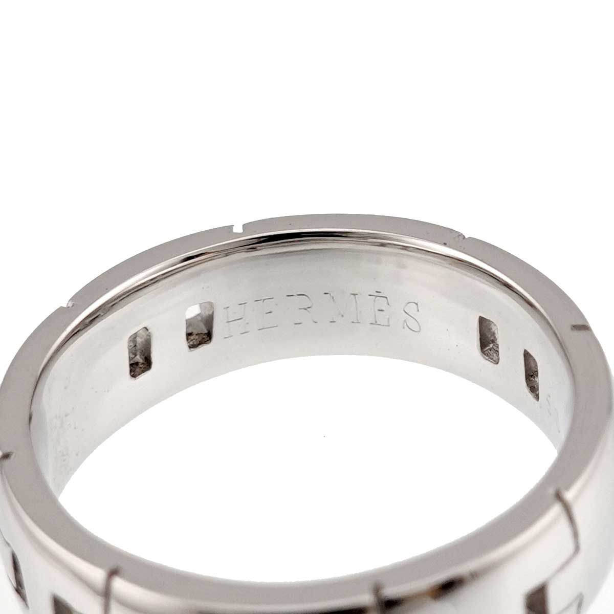 Hermes Ever Hercules 50 Ring 18k White Gold 750 — view 3