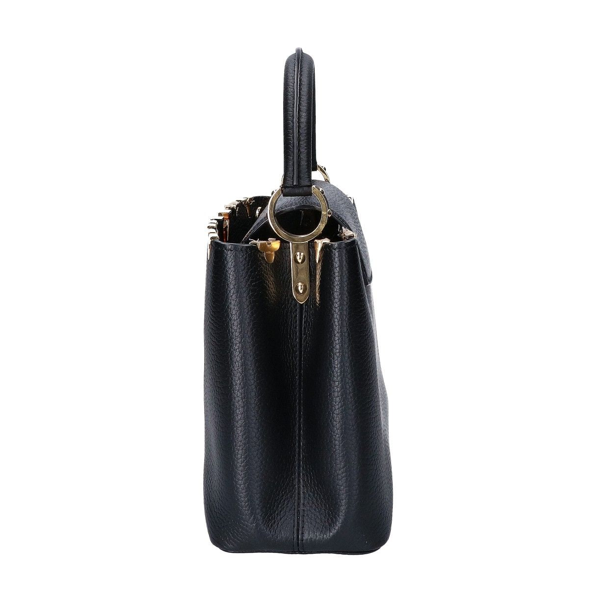 Louis Vuitton Capucines MM Taurillon Leather 2-Way Shoulder Ha Bag — view 2