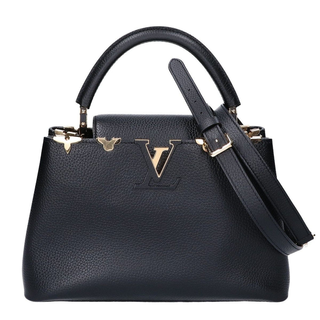 Louis Vuitton Capucines MM Taurillon Leather 2-Way Shoulder Ha Bag